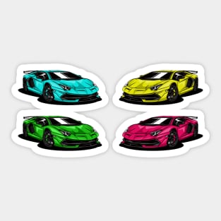 Lamborghini Aventador SVJ Sticker